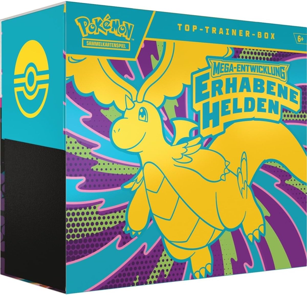 Pokémon Top-Trainer-Box Mega-Entwicklung – Erhabene Helden – originalversiegelt | Chaseforge