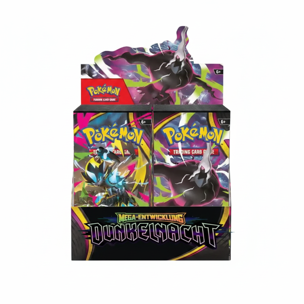 Pokémon Mega-Entwicklung Dunkelnacht Booster Display 36er